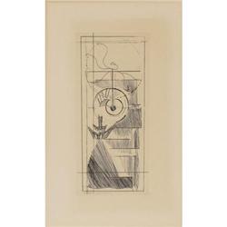 Marcel Duchamp Coffee Mill etching
