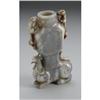 Image 1 : CHINESE CARVED JADE/HARDSTONE VESSEL