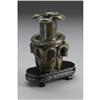 Image 1 : CHINESE CARVED JADE/HARDSTONE VESSEL