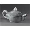 Image 1 : CHINESE CARVED JADE/HARDSTONE TEAPOT