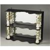 Image 1 : A German Porcelain and Ebonized Wood Etagere