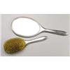 Image 2 : AMERICAN STERLING SILVER HAND MIRROR AND BRUSH