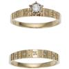 Image 1 : Diamond, Gold Ring Set