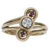 Image 1 : Diamond, Ruby Ring