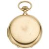 Image 2 : Swiss Gold Openface Minute Repeater Pocket Watch