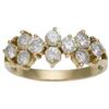 Image 1 : Diamond, Gold Cocktail Ring