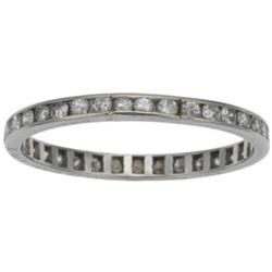 Diamond, Platinum Eternity Band