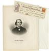 Image 1 : Senator Charles Sumner Check Signed