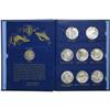 Image 2 : Set of 8 1962 Seattle World's Fair Medals Silver