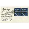 Image 1 : 6 Astronaut Signatures Mercury 7 First Day Cover