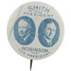 Image 1 : 1928 Smith & Robinson Political Jugate Button
