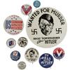 Image 1 : Lot of 11 World War II Patriotic Buttons