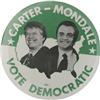Image 1 : Large Carter and Mondale Jugate Button
