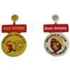 Image 1 : Two Aunt Jemima Advertising Buttons