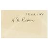 Image 1 : Admiral Hyman G. Rickover Signature
