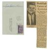 Image 1 : Composer Oscar Hammerstein Envelope Signed