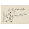 Image 1 : Harpo Marx Signature