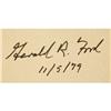 Image 2 : Gerald R. Ford: Signed First of A Time to Heal