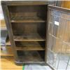 Image 2 : GLASS DOORED CABINET WITH SHELVES