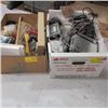 Image 1 : 2 BOXES OF ASST. TAPES, POWER SUPPLIES, TUBES, ETC.
