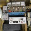 Image 2 : BOX OF ASST. TESTING EQUIPMENT, ANATEK ELECTRONICS LTD. DUAL ORIGINAL DC POWER SUPPLY,  ETC.