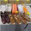 Image 2 : 2 PAIRS OF LADIES SANDALS & A PAIR OF SHOES & A PAIR OF SHOE STRETCHERS