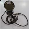 Image 1 : SMALL BAKELITE BROWN & BRASS MICROPHONE