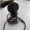 Image 2 : SMALL BAKELITE BROWN & BRASS MICROPHONE