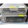 Image 1 : SONY DUAL TAPE PLAYER RECORDER MODEL EVO-9700, VIDEO HIGH 8 & A JVC VHS PROFESSIONAL RECORDER MODEL 