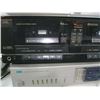 Image 2 : HITACHI D-90S TAPE PLAYER, A SAMSUNG DUAL CASSETTE TAPE PLAYER & A SANSUI QUARTZ PLL SYNTHESIZER TUN