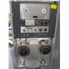 Image 3 : LG. METAL RACK WITH ASST. COMPONENTS, INCLUDING 2 AMPEX REEL TO REELS, 7 AMPEX COMPONENTS, 2 INNOVON