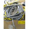 Image 1 : BOX OF ASST. POWER BARS, EXTENSION CORDS, TROUBLE LIGHT, ETC.