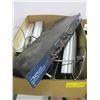 Image 1 : BOX OF MISC. ELECTRONIC COMPONENTS, A BBE 362NR SONIC MAXIMIZER PLUS NOISE REDUCTION, A RUSCO FIDELI