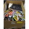 Image 1 : LG. BOX OF KNITTING NEEDLES, ETC.