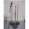 Image 1 : 3 MICROPHONE STANDS