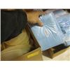 Image 4 : 2 BOXES OF MISC. PLASTICWARE & A BOX OF BLUE UNDERPADS