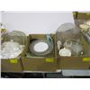 Image 1 : 3 BOXES OF MISC. BAKING DISHES, PLATES, ETC.
