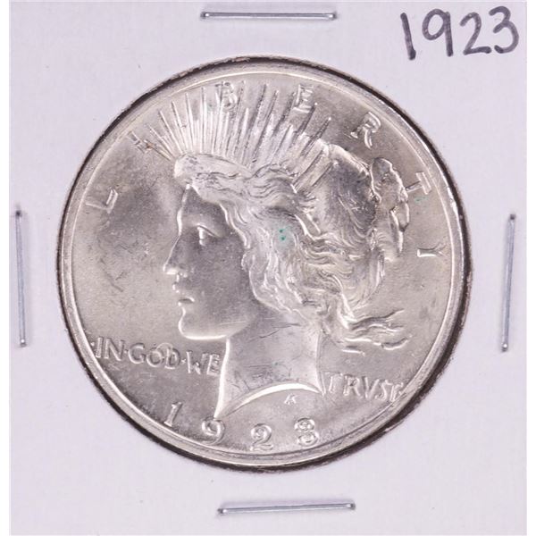 1923 $1 Peace Silver Dollar Coin