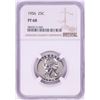 Image 1 : 1956 Proof Washington Quarter Coin NGC PF68