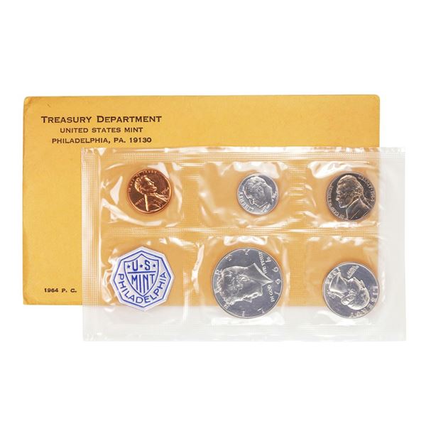 1964 (5) Coin Proof Set in Envelope