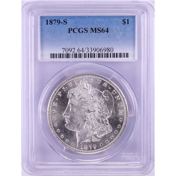 1879-S $1 Morgan Silver Dollar Coin PCGS MS64