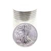 Image 1 : Roll of (20) Brilliant Uncirculated 1998 $1 American Silver Eagle Coins