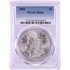 Image 1 : 1884 $1 Morgan Silver Dollar Coin PCGS MS64