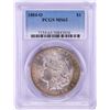 Image 1 : 1884-O $1 Morgan Silver Dollar Coin PCGS MS63 Nice Toning