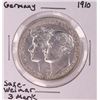 Image 1 : 1910 Germany Saxe-Weimar 3 Mark Silver Coin