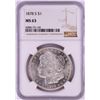Image 1 : 1878-S $1 Morgan Silver Dollar Coin NGC MS63