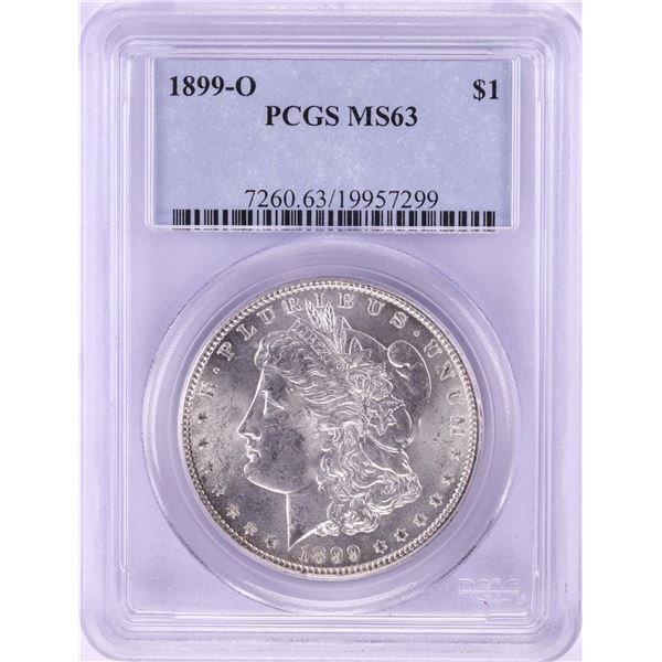 1899-O $1 Morgan Silver Dollar Coin PCGS MS63