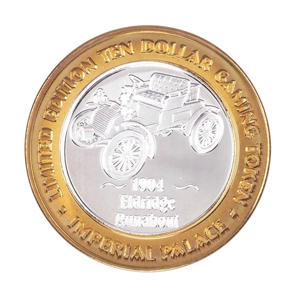 .999 Silver Imperial Palace Hotel & Casino Las Vegas $10 Limited Edition Gaming Token