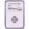 Image 1 : 1533 KB Hungary Denar 'Madonna and Child' Coin NGC XF40