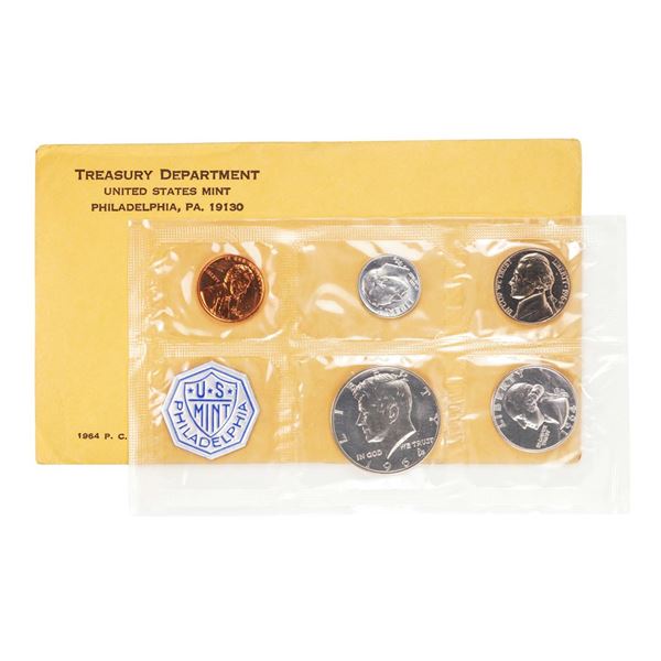 1964 (5) Coin Proof Set in Envelope